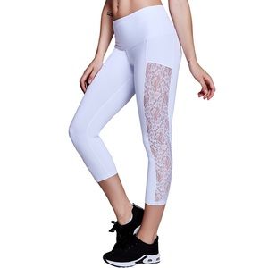 Matymats Workout/Yoga Pants in White